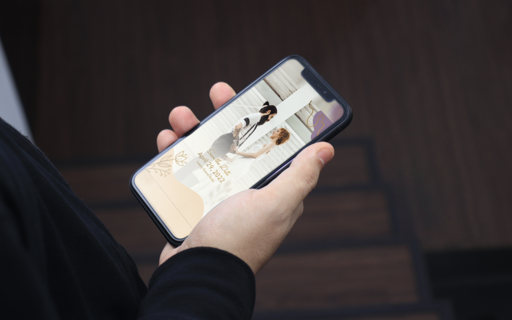 The different types of digital wedding invitations and when to use each one