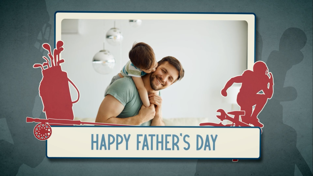 fathers day photo slideshow video metta invitation